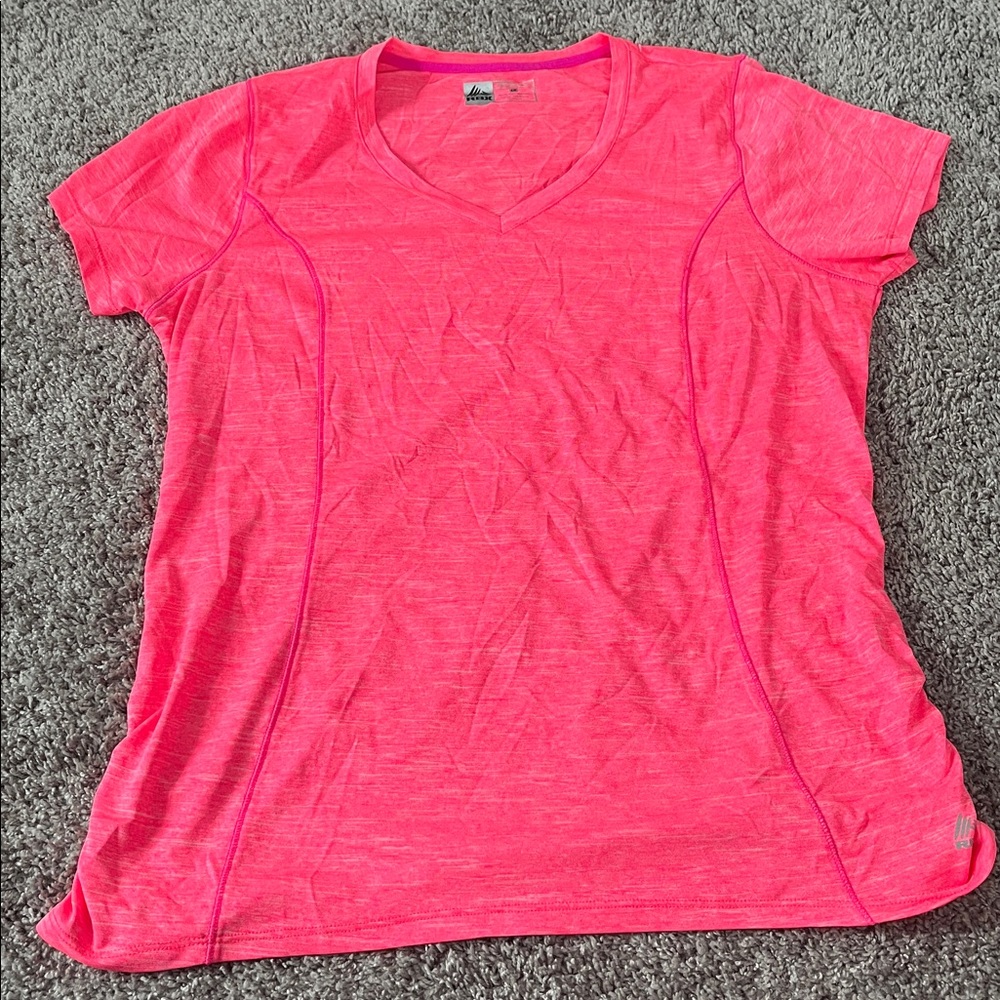 RBX Performance Short Sleeve Shirt Hot Pink Size 1x
